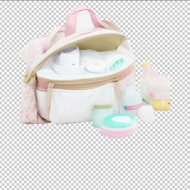 Diaper Bag Transparent Background PSD