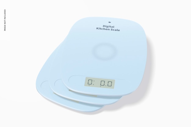 Digital Kitchen Scales Mockup