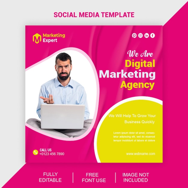 digital marketing agency social media design