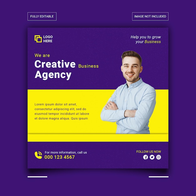 Digital Marketing Agency Social Media Poster