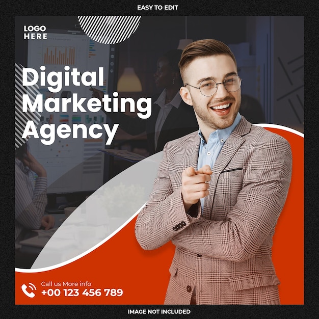 Digital Marketing Agency social media template