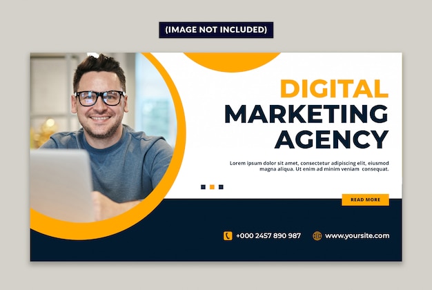 Digital Marketing Agency Web Banner Template