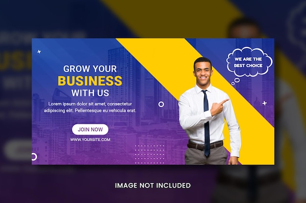 Digital Marketing Banner Cover Facebook