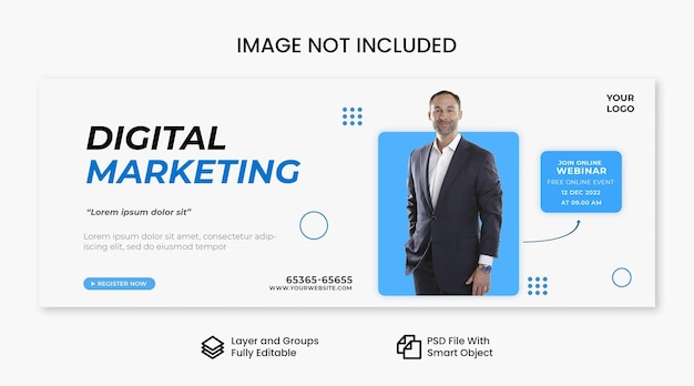 digital marketing banner template