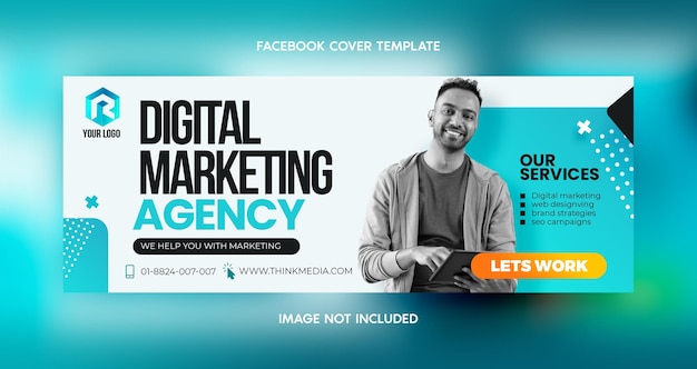 Digital marketing Facebook Cover Banner