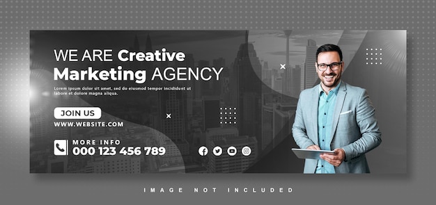 Digital marketing Facebook cover design