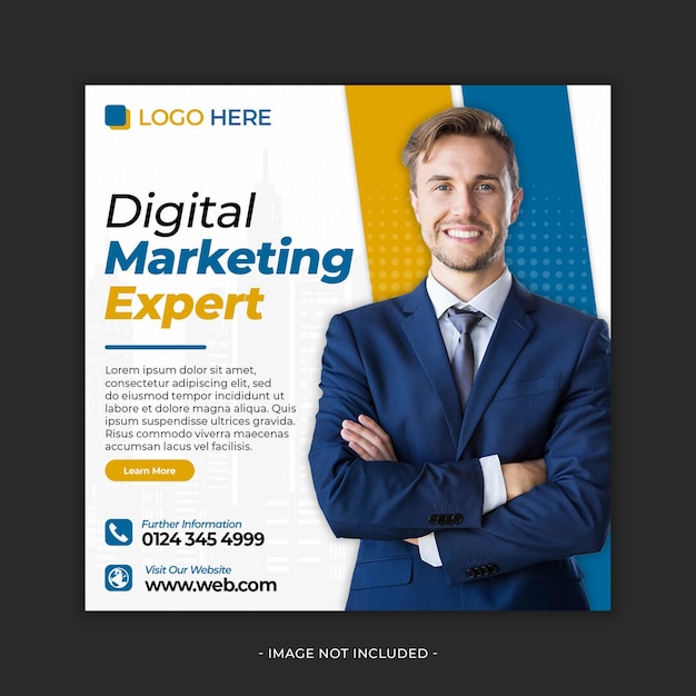 digital marketing Social media banner design psd