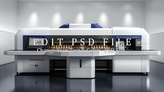 PSD digital printing machine by konica minolta