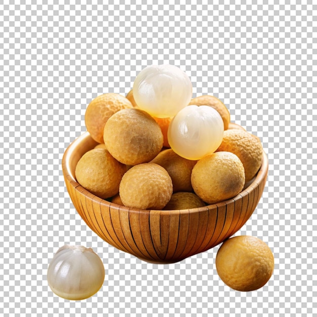 Dimocarpus longan isolated on transparent background