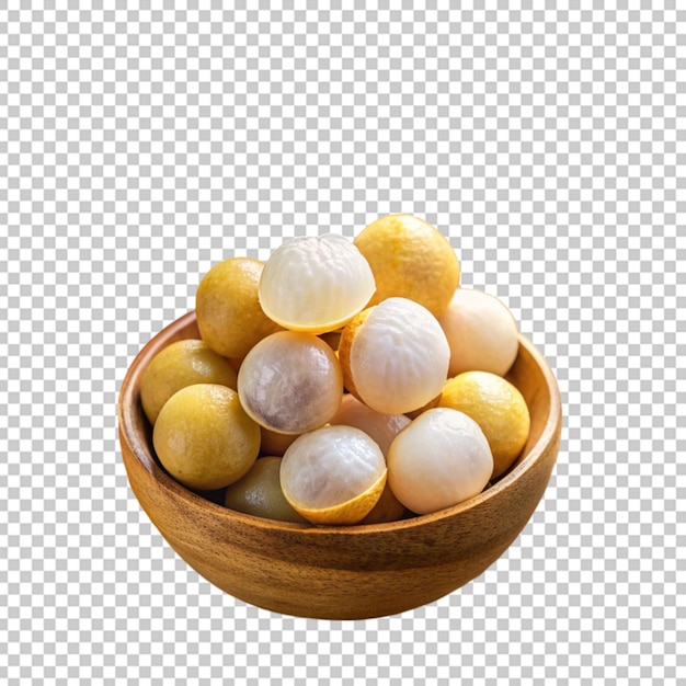 Dimocarpus longan isolated on transparent background