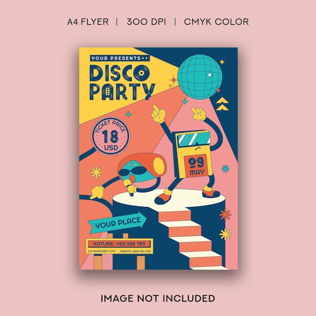 Disco Party Flyer