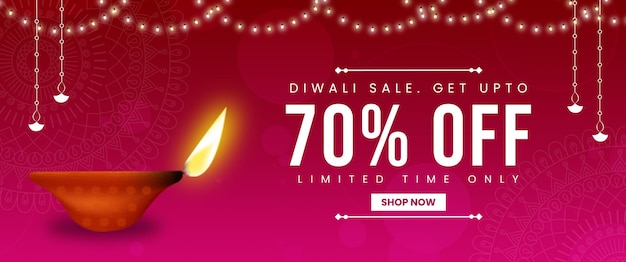 Discount Offer Diwali Sale Banner