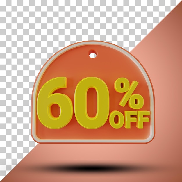 Discount Price 60 Percent 3d Render