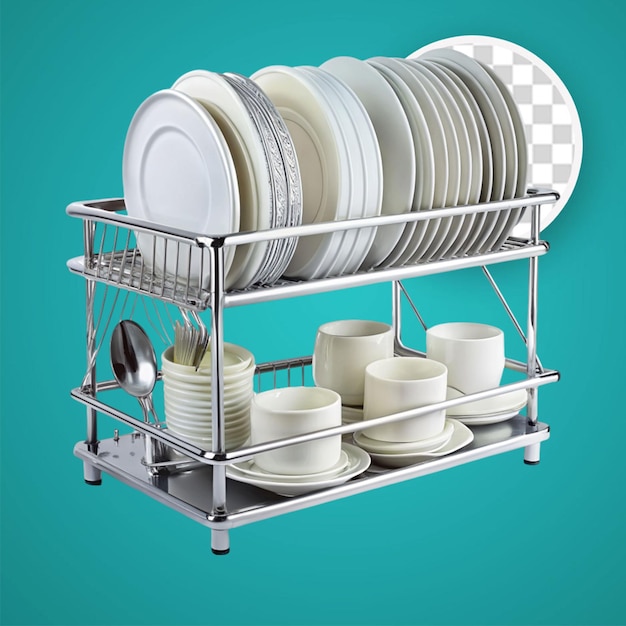 PSD dishwasher isolated on transparent background