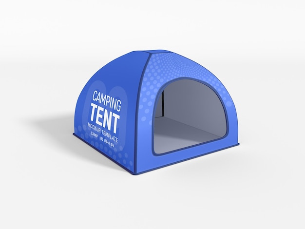 Display Camping Tent Mockup