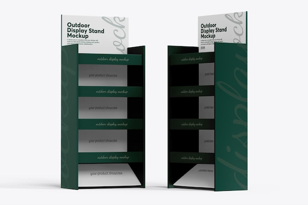 PSD display stand mockup