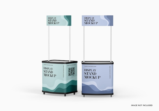 PSD display stand mockup