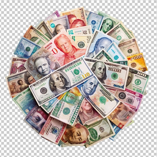 PSD diverse international currencies