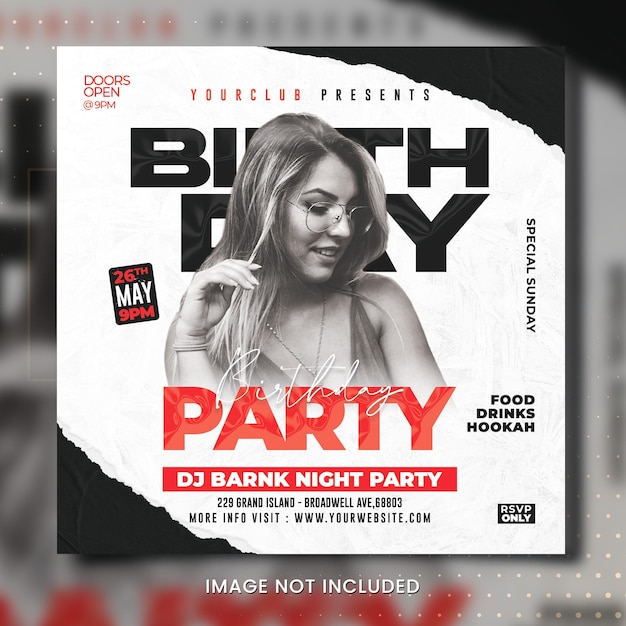 Dj Party Flyer Template