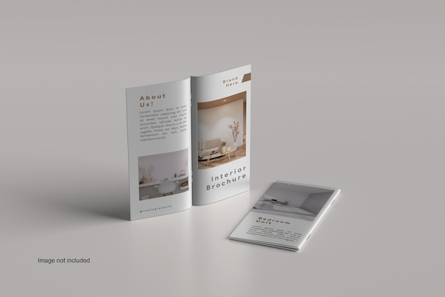 DL BIFOLD BROCHURE MOCKUP