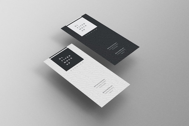 Dl flyer mockup PSD Template