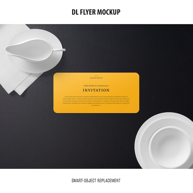 DL Flyer Mockup