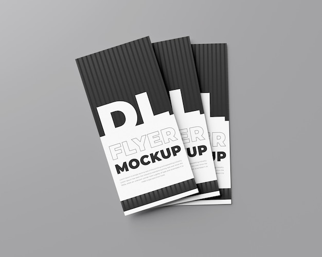 Dl flyer mockup