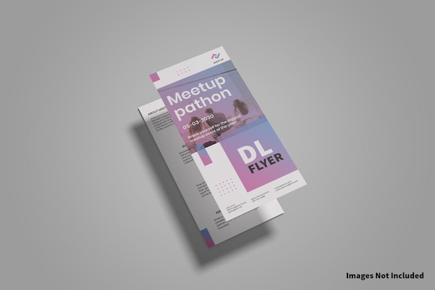 Dl flyer mockup