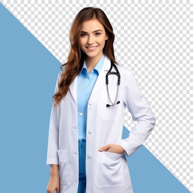 Doctor or Nurse isolated on transparent background