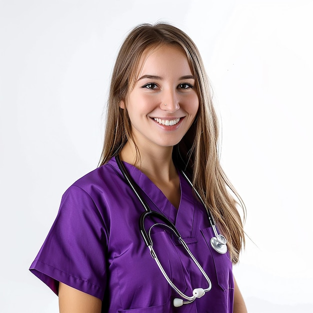 Doctor portrait image with smiling face