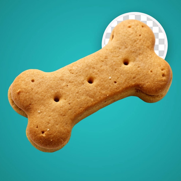 Dog biscuit in 3d