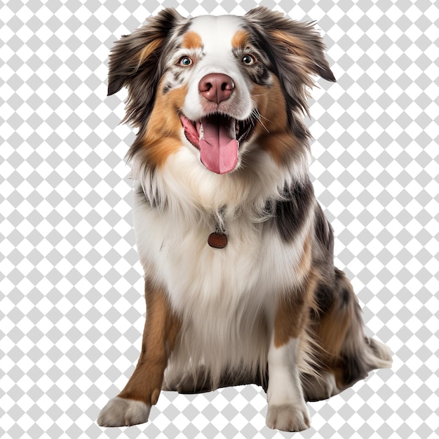 Dog Isolated on transparent background PSD file format