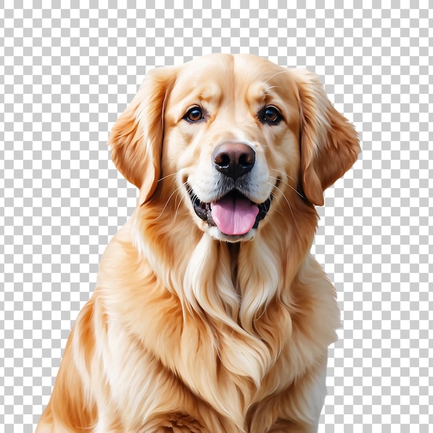 PSD a dog sits on a transparent background with a black and white background