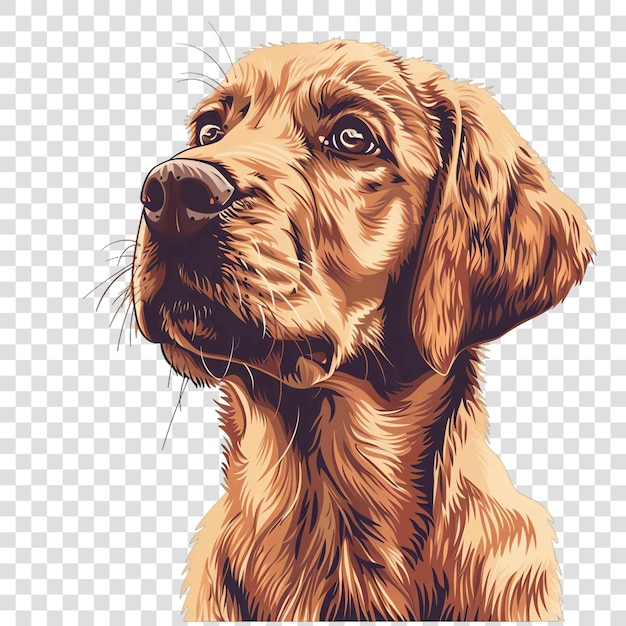 dog transparent background vector elementon transparent background