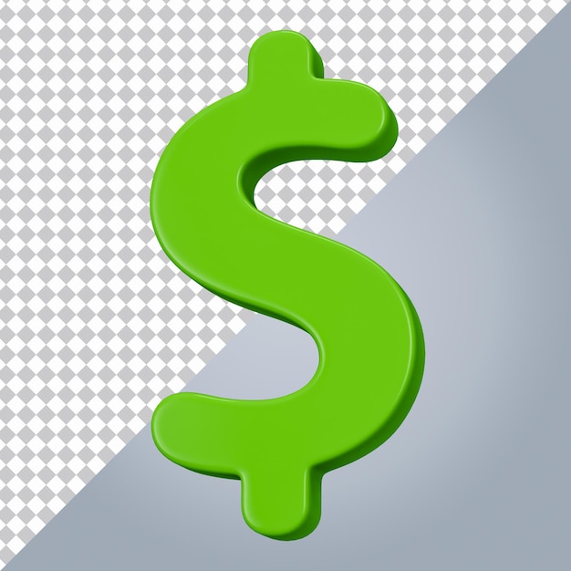 Dollar 3d icon