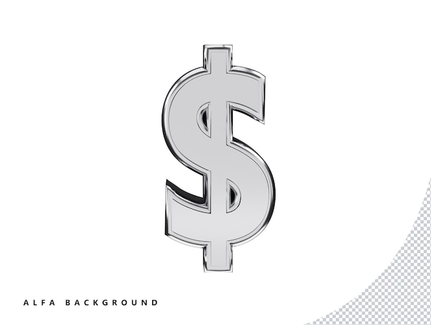 Dollar sign vector illustration text