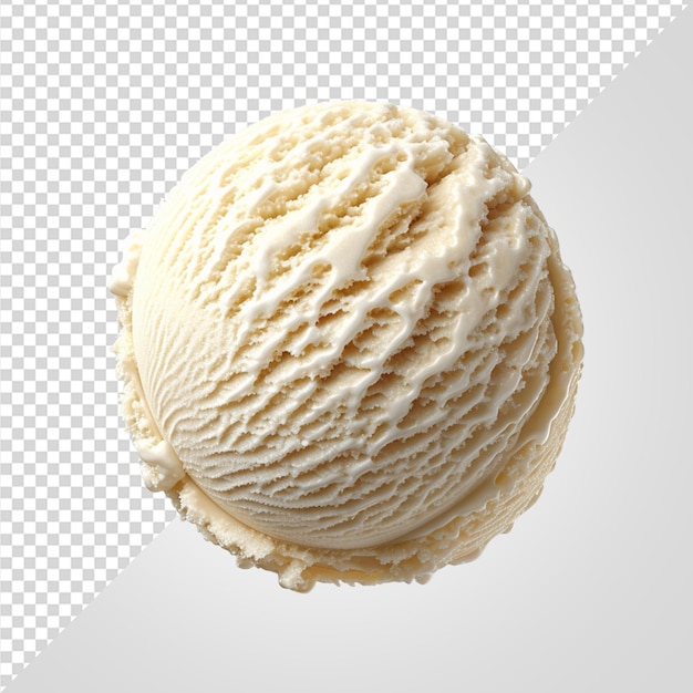 dollop of vanilla bean ice cream png