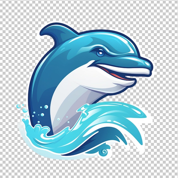 Dolphin Mascot logo