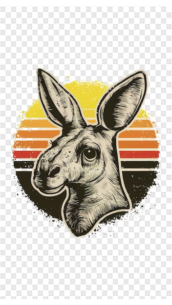 a donkey with a logo for the company of donkeys