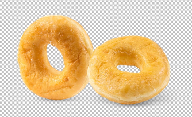 Donut isolated on alpha layer