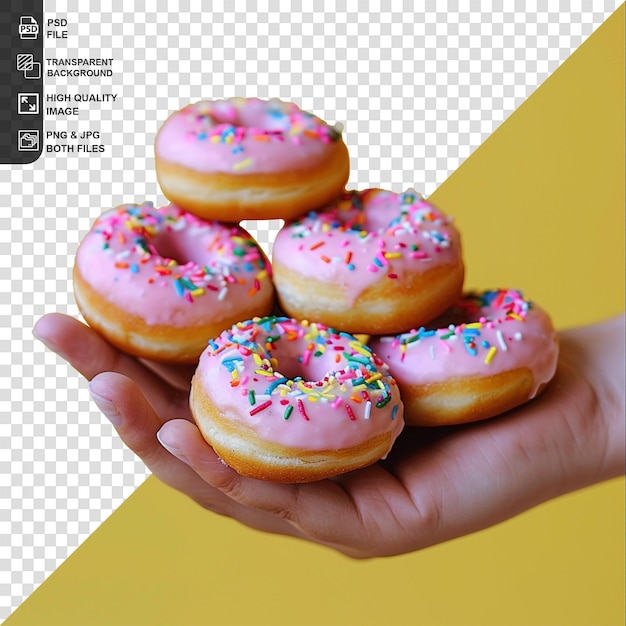 Donut transparent psd