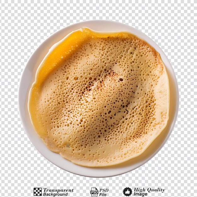 Dosa isolated on transparent background