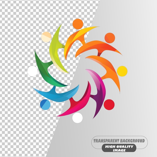 PSD dot day art and craft isolated on transparent background psd file