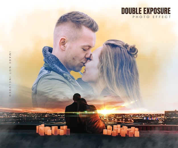 Double Exposure Photo Effect