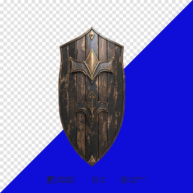 PSD dracaena shield made of wood