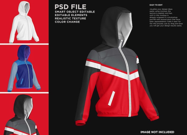 Drafting Jumper Hoodie Mockup