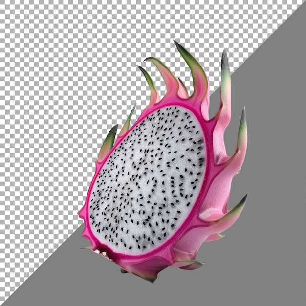 Dragon fruit transparent background