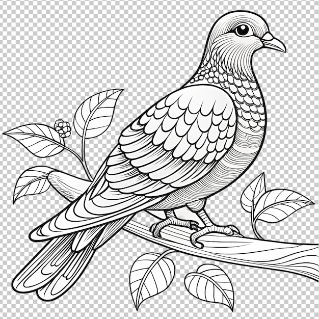 PSD a drawing of a bird that has the word quot bird quot on it