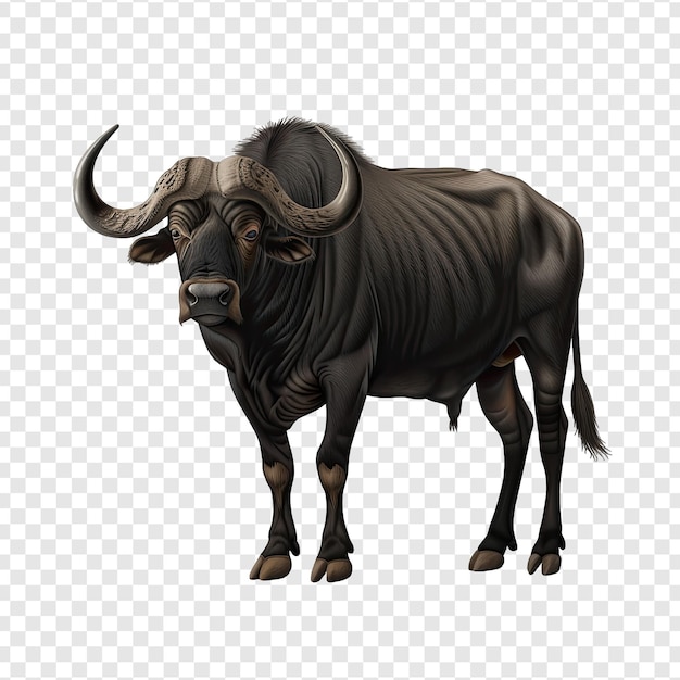 a drawing of a bull with horns and horns on a white background png