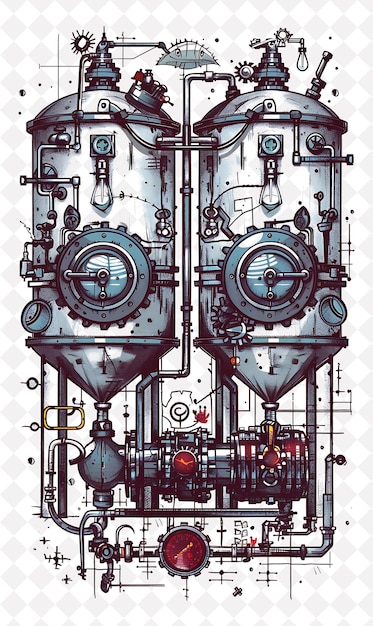 PSD a drawing of a steam engine with the words quot the name of the company quot on it